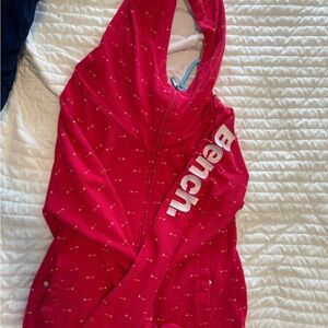 Bench Vibrant Red Hoodie with Logo